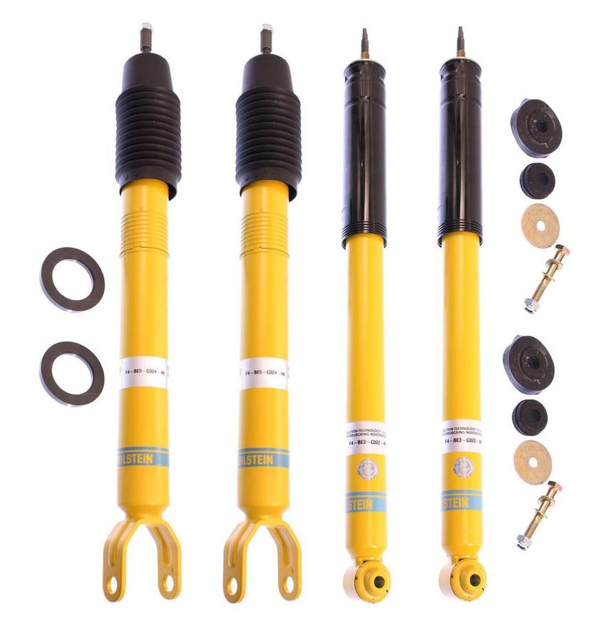 Mercedes Shock Absorber Kit - Front and Rear (B8 Performance Plus) - Bilstein 3806339KIT